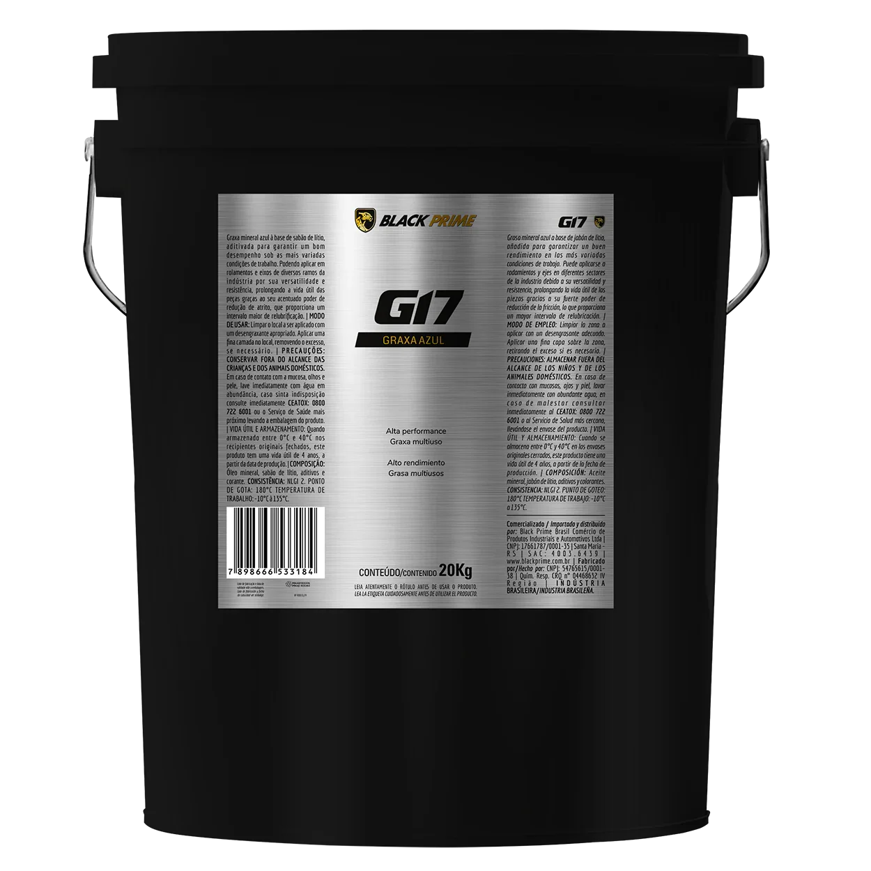 Grasa Azul G17 Black Prime 20kg