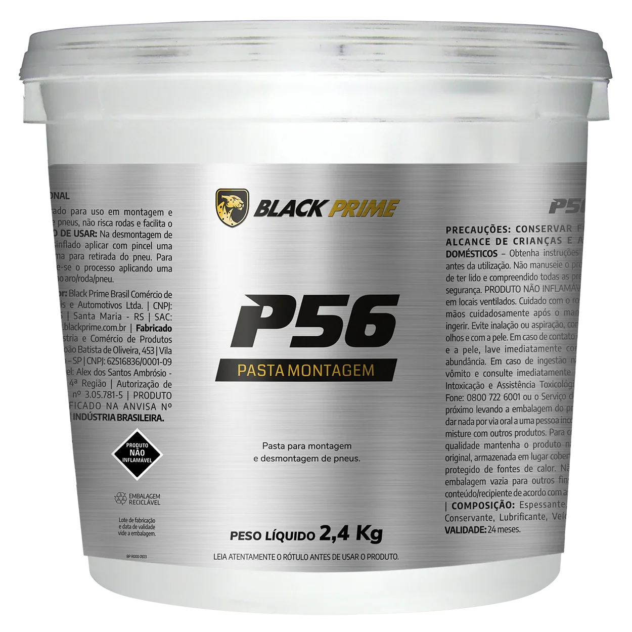 Pasta de Montaje de Neumáticos P56 Black Prime 2,4kg