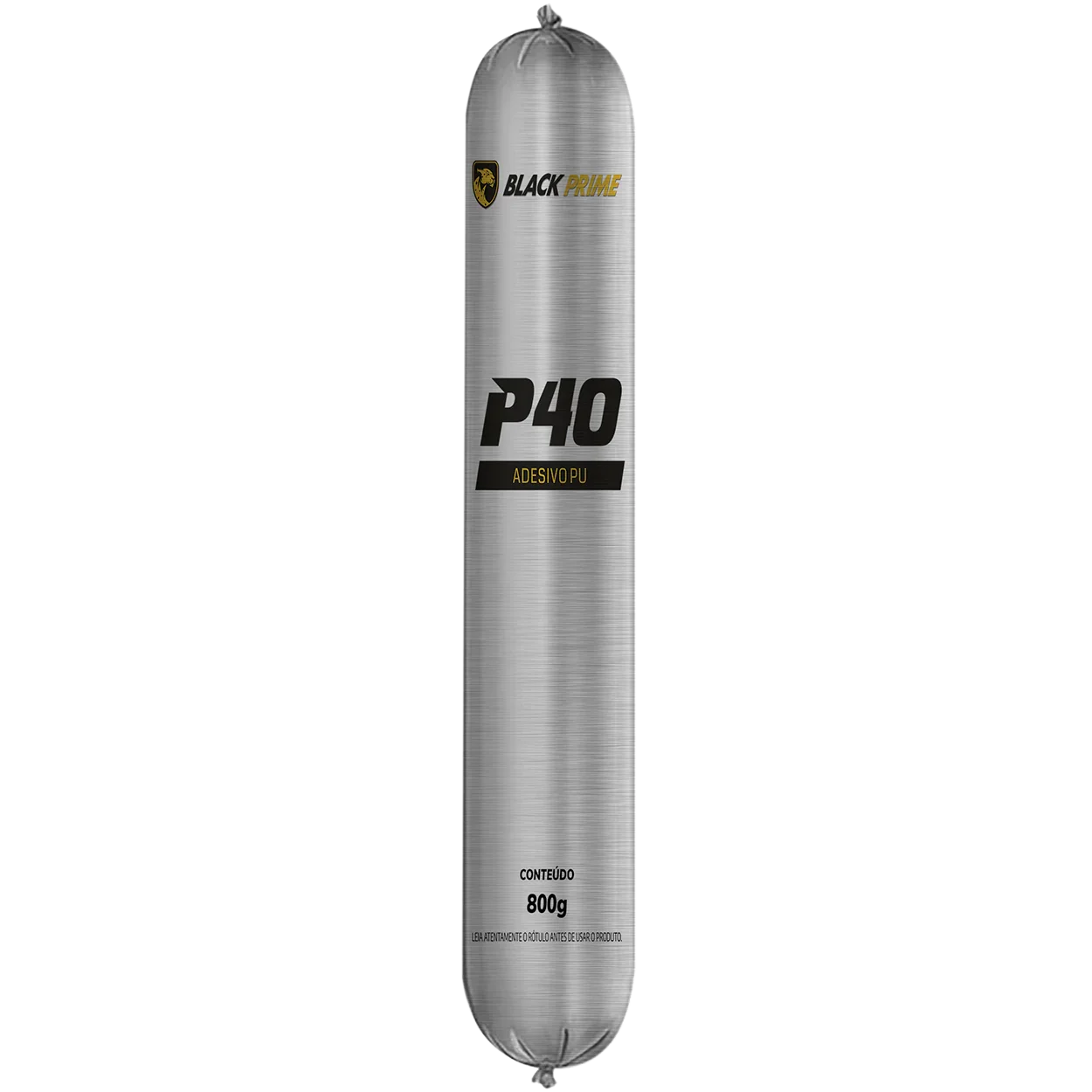 Adhesivo De PU Black Prime Sache Gris 800g