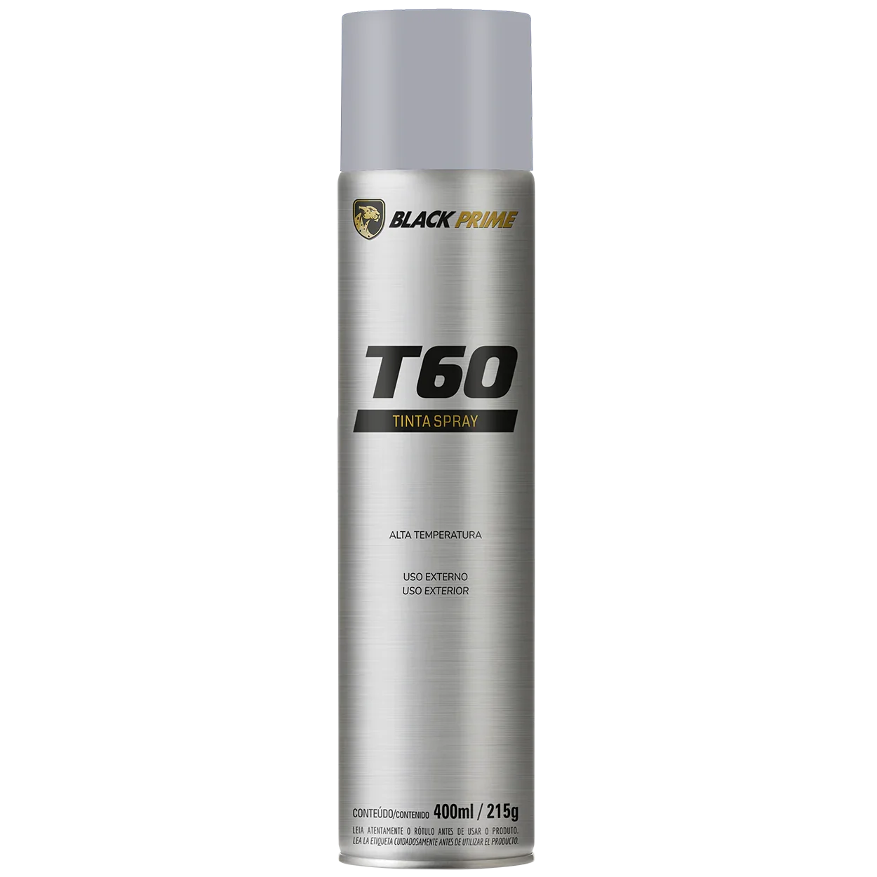Tinta Spray AT T60 Aluminio Mate Black Prime 400ml