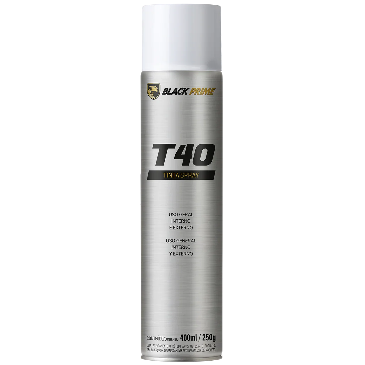 Tinta Spray UG T40 Blanco Brillante Black Prime 400ml