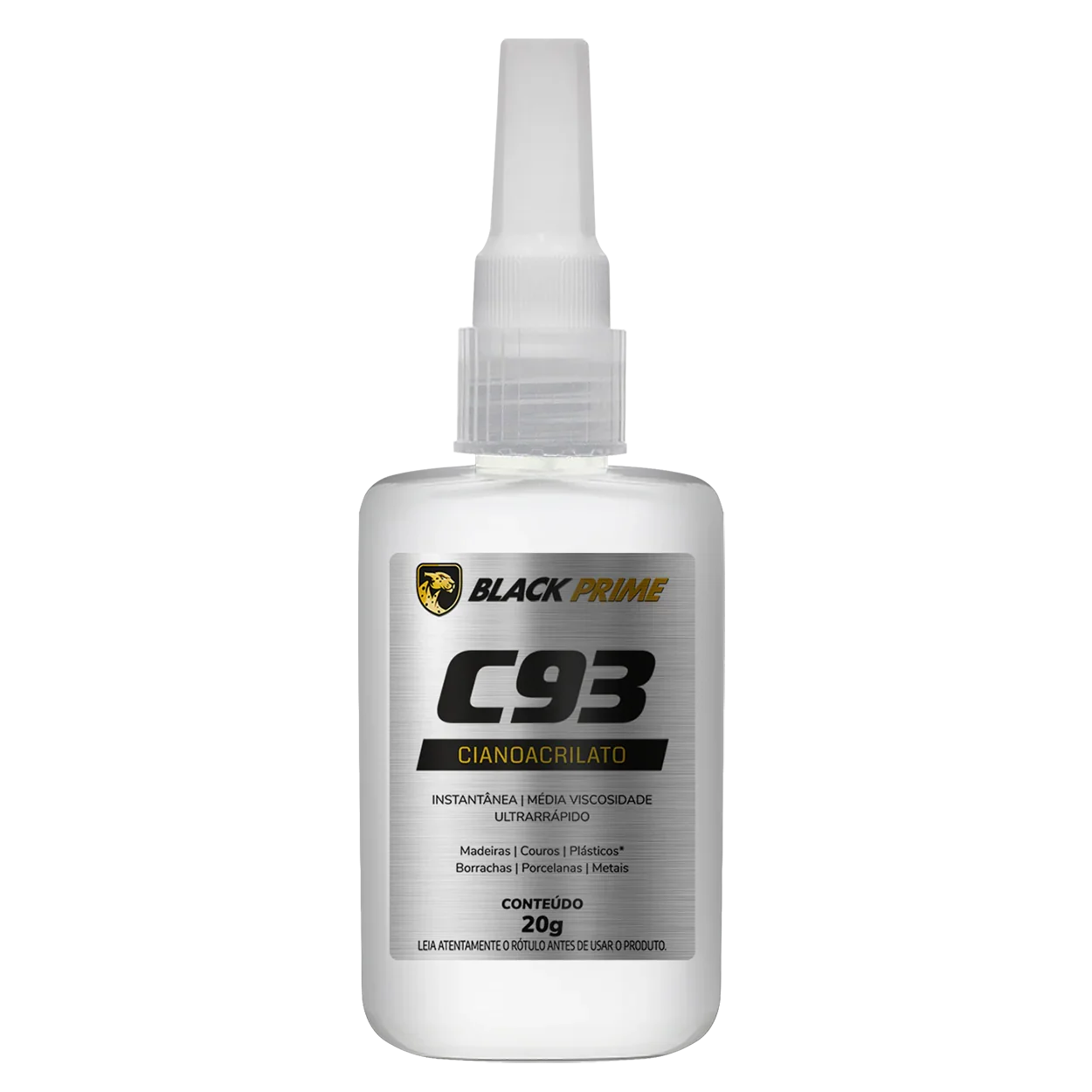 Adhesivo De Cianoacrilato C93 Black Prime 20g