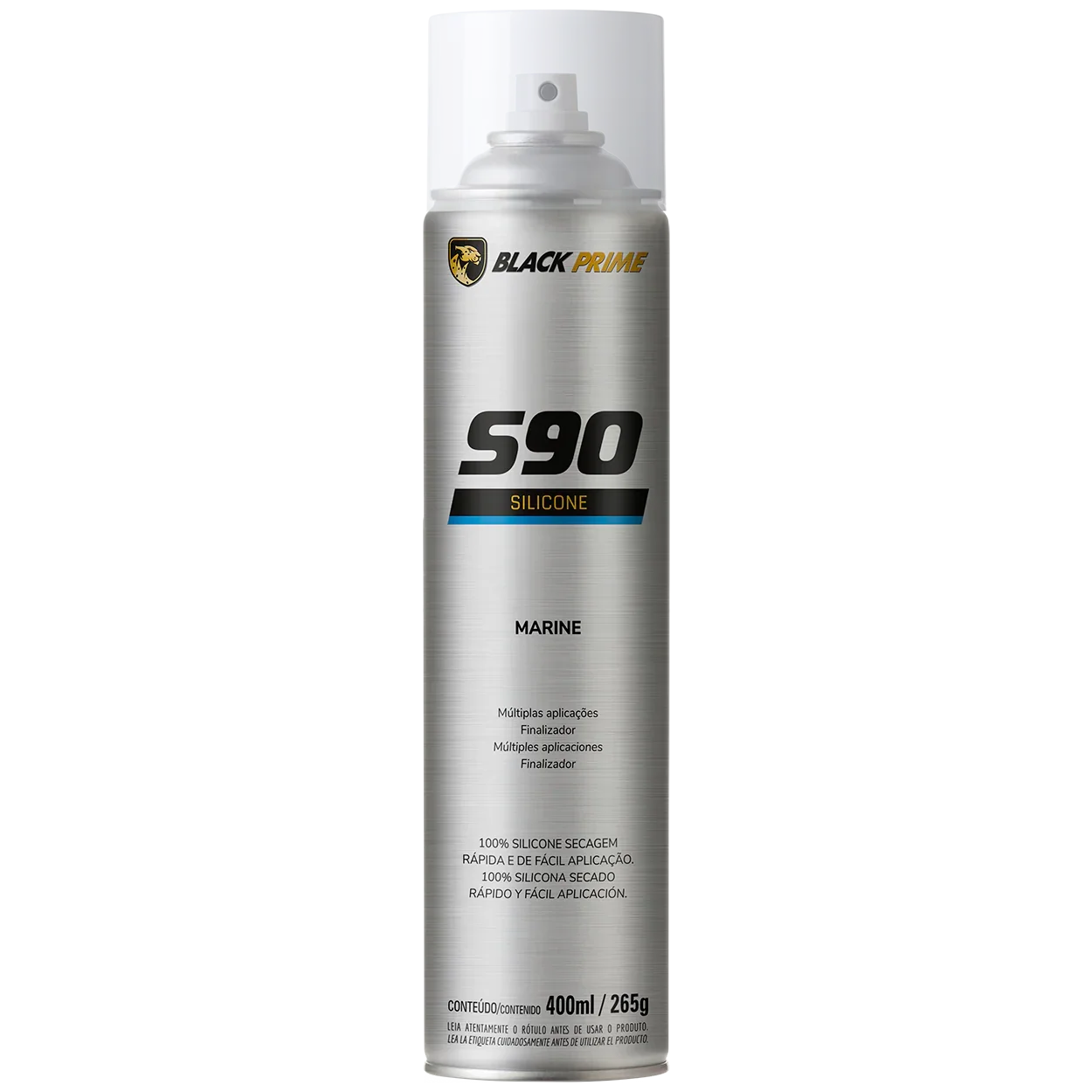 Silicona S90 Black Prime Marine 400ml