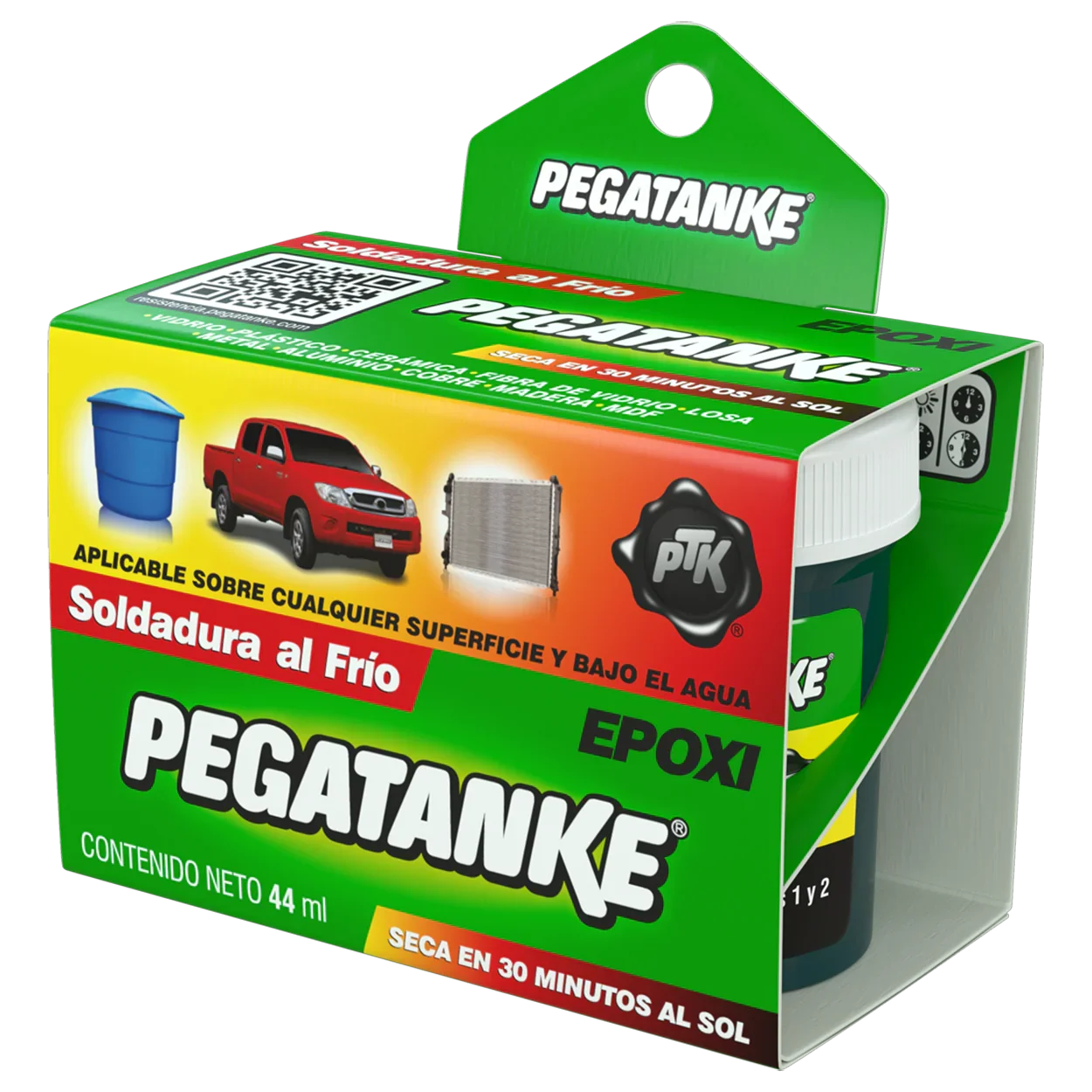 Adhesivo Epoxi Pegatanke Negro 46,0 g