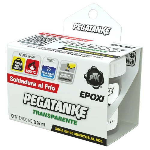 Adhesivo Epoxi Pegatanke Transparente 35,8 g