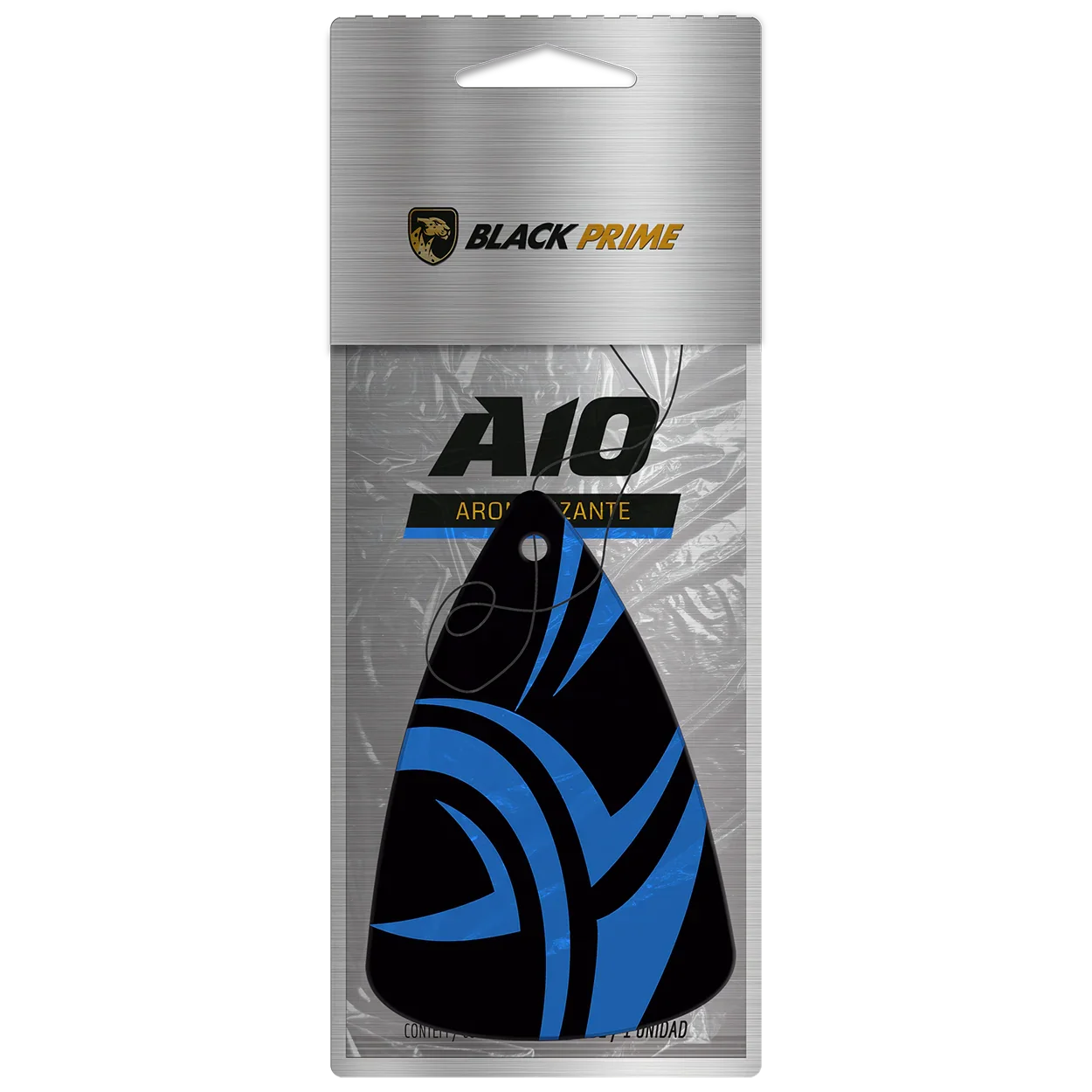 Aromatizante Hoja A10 Acqua Black Prime Caja 24un