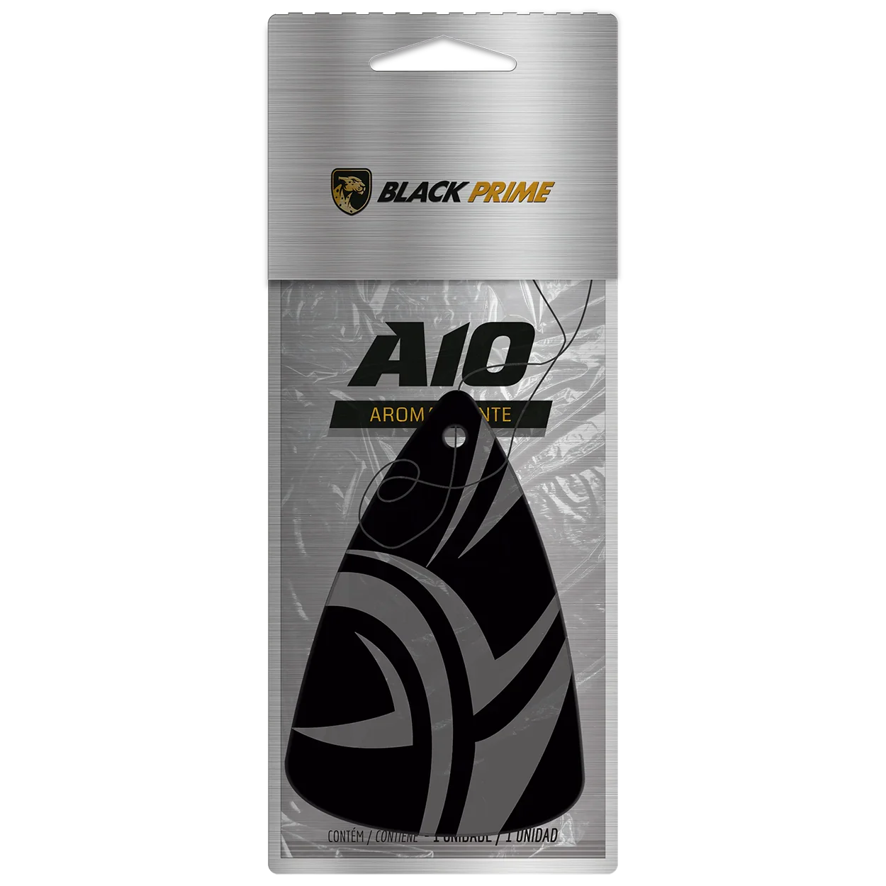 Aromatizante Hoja A10 Auto Nuevo Black Prime Caja 24un
