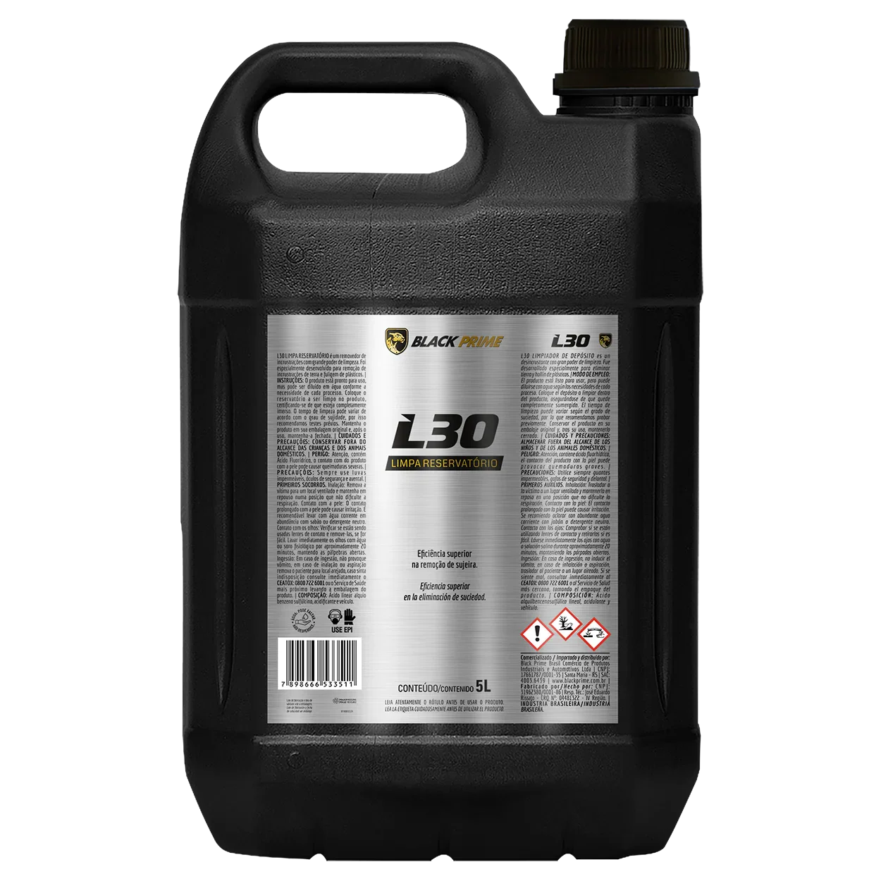 Limpiador de Depósito L30 Black Prime 5L